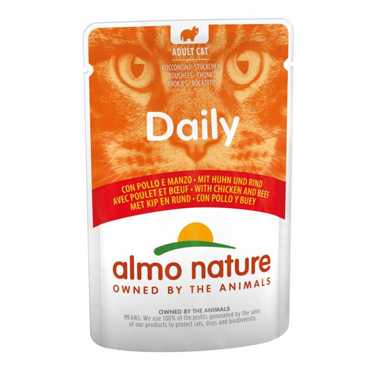 Almo Nature PFC Dagmenu Kip met Rundvlees