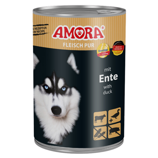 AMORA Dog Fleisch pur Adult mit Ente