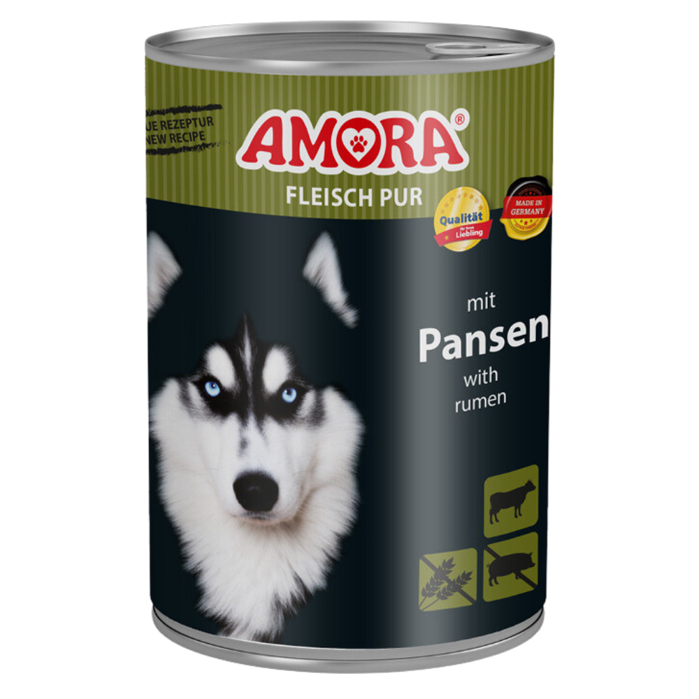 AMORA Dog Fleisch pur Adult mit Pansen