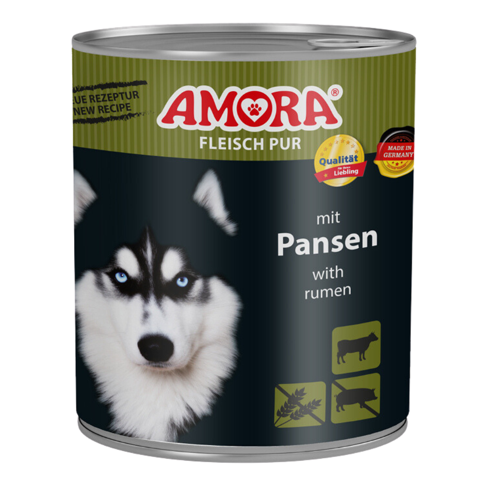 AMORA Dog Fleisch pur Adult mit Pansen