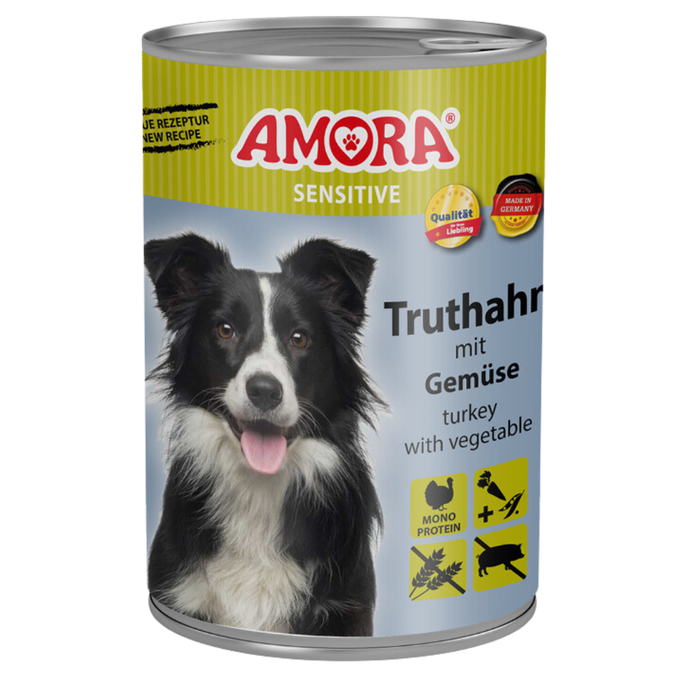 AMORA Dog Sensitive Adult Truthahn mit Gemüse