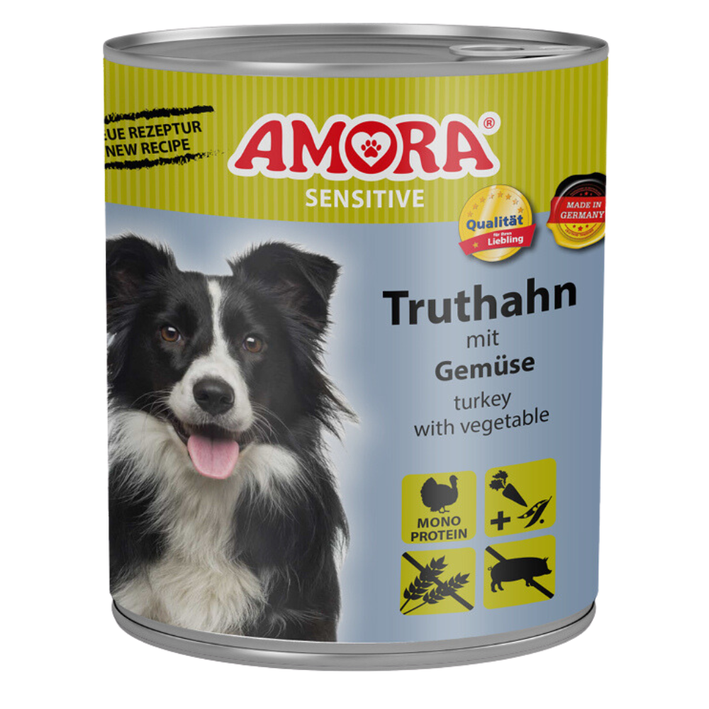 AMORA Dog Sensitive Adult Truthahn mit Gemüse